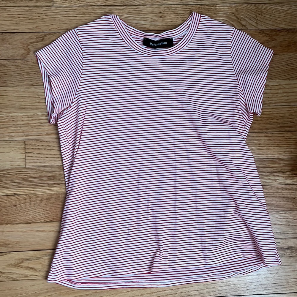 Striped Reformation Tee